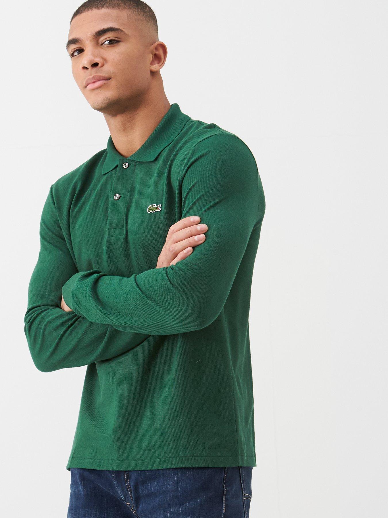 lacoste long sleeve polo shirt uk 