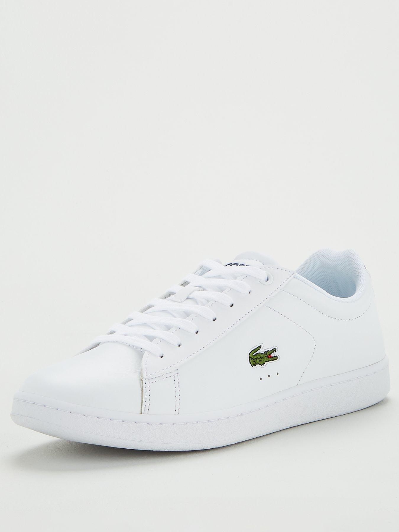 lacoste carnaby trainers white