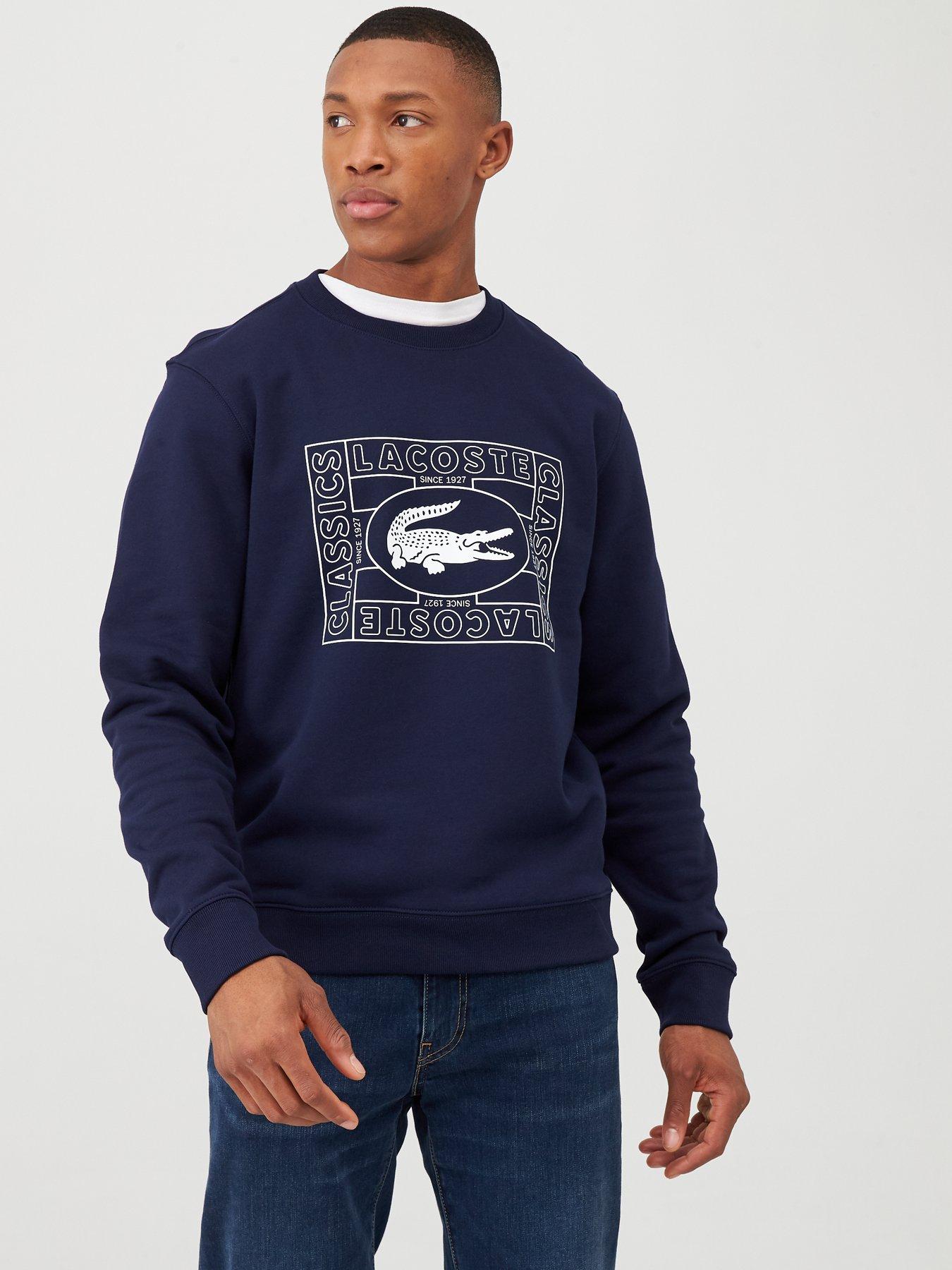 Lacoste Sportswear Sportswear Heritage Stamp Logo Sweatshirt review