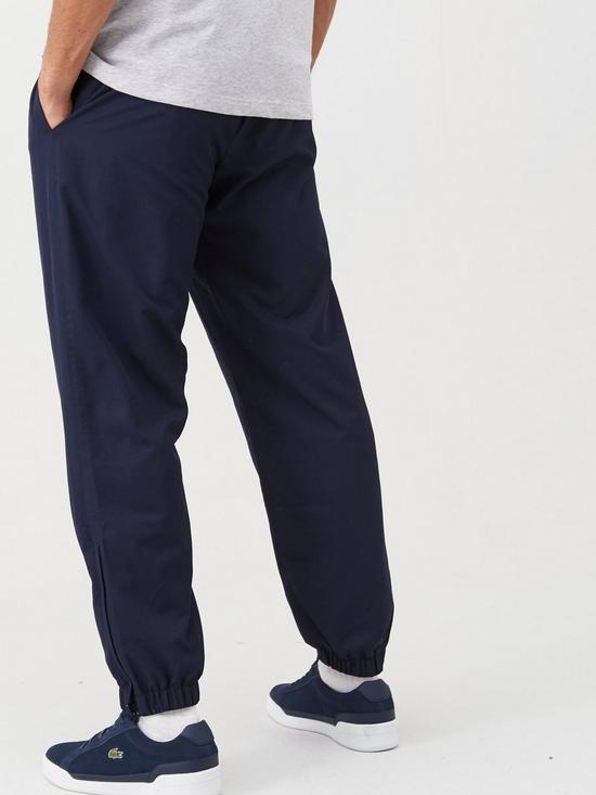 Lacoste Sports Woven Track Pants - Navy | very.co.uk