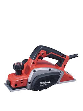 Product photograph of Makita 82mm Power Planer from very.co.uk
