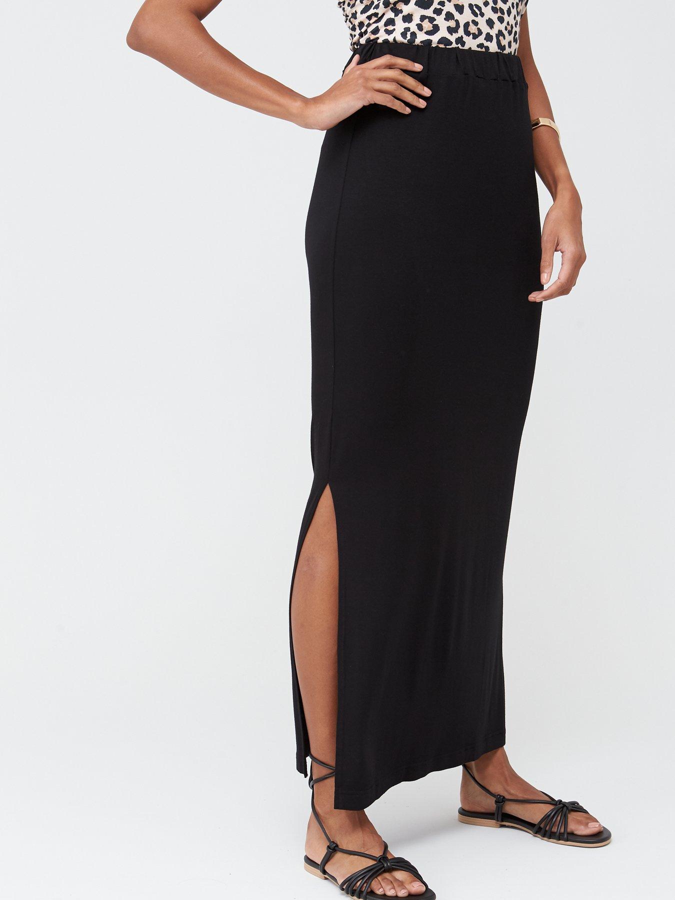 jersey maxi skirt uk