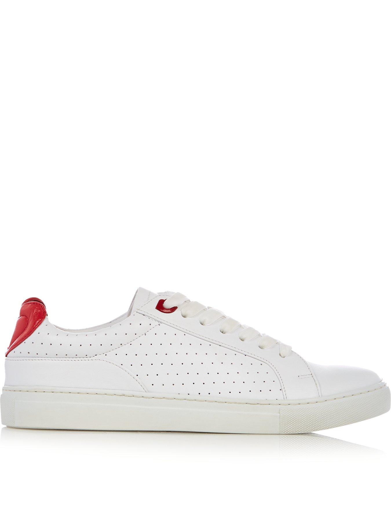 Lulu Guinness Morton Perforated Leather Heart Trainers review