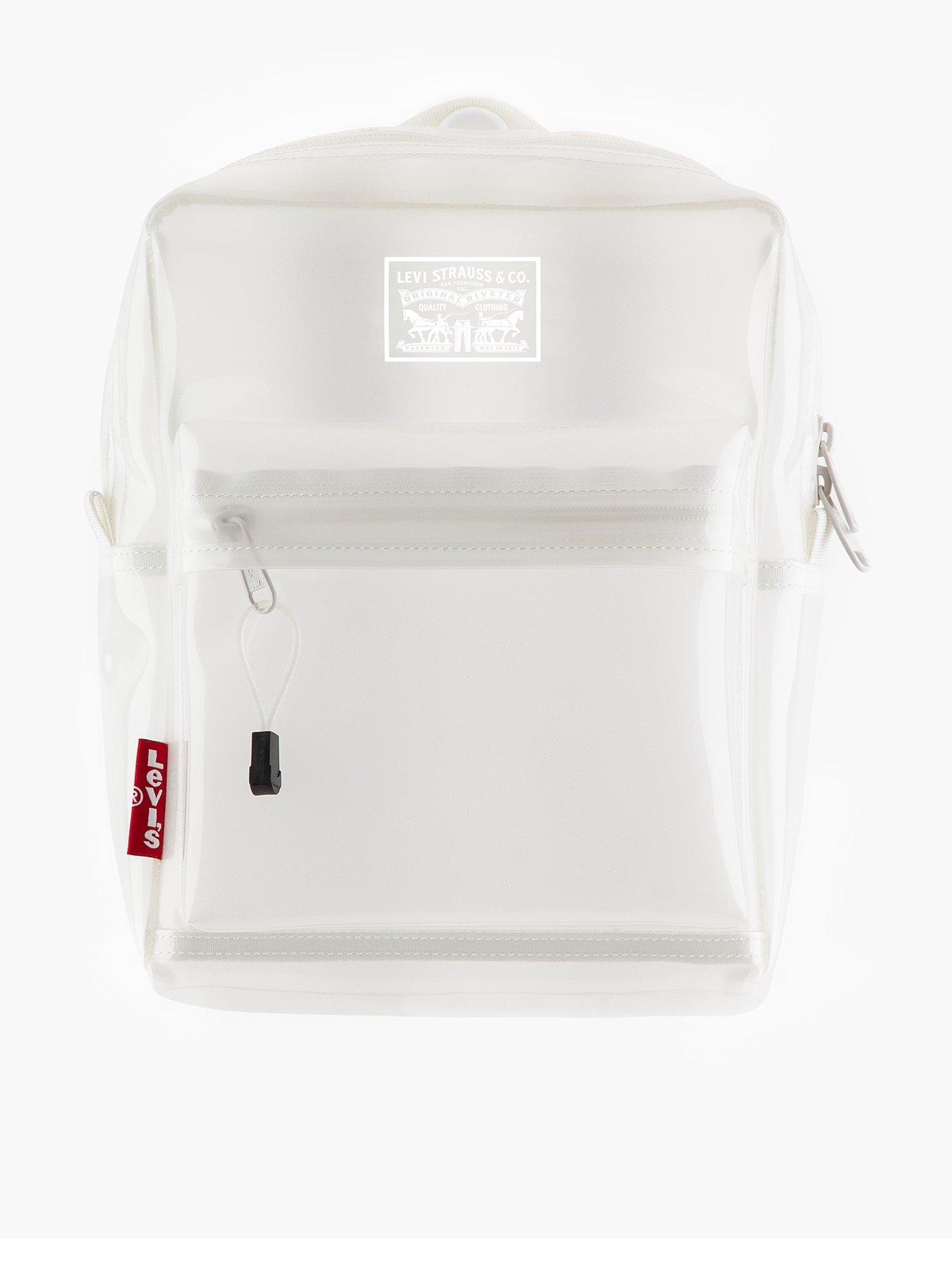 levis clear backpack