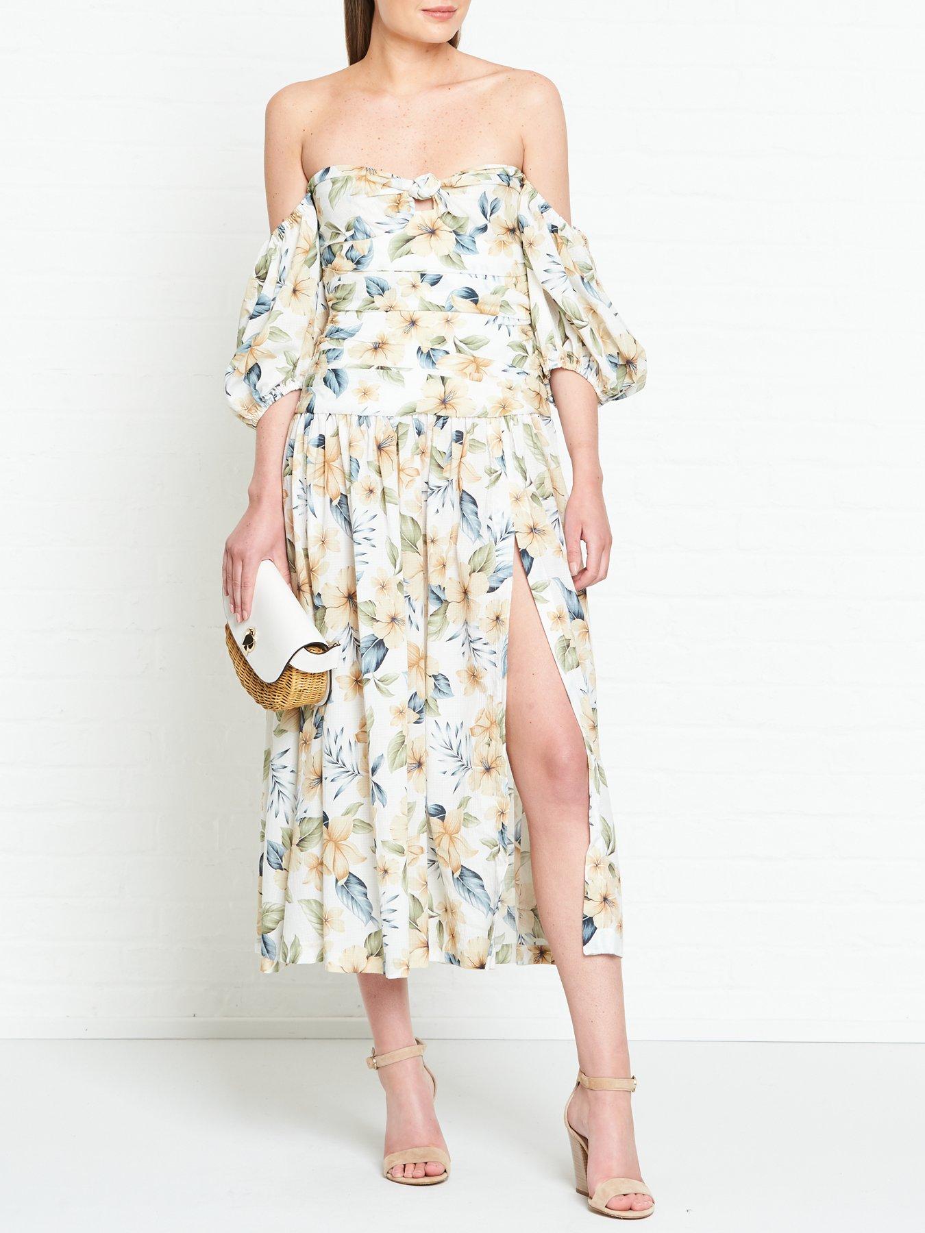 bec and bridge romantique midi dress