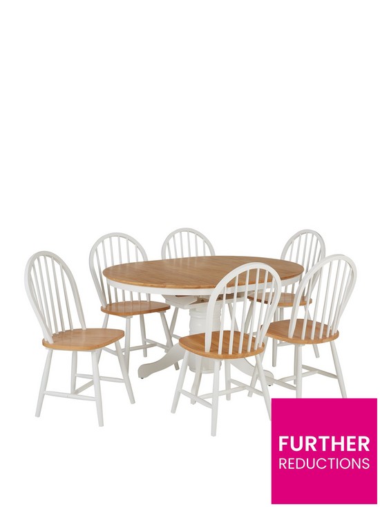 stillFront image of new-kentucky-100-133-cm-extending-dining-table-6-chairs