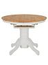  image of very-home-new-kentucky-100-133-cm-extending-dining-table-6-chairs