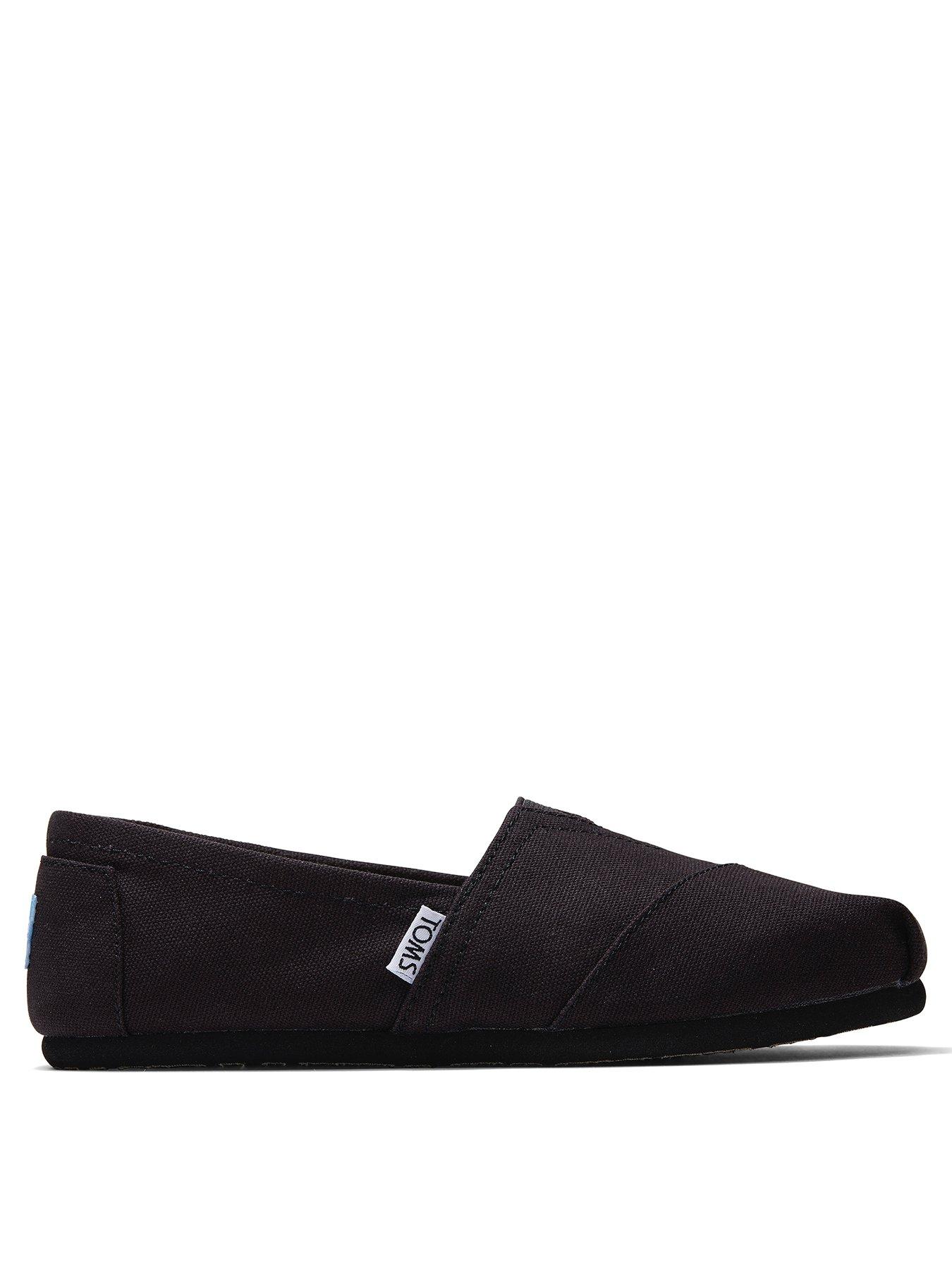 toms black alpargata