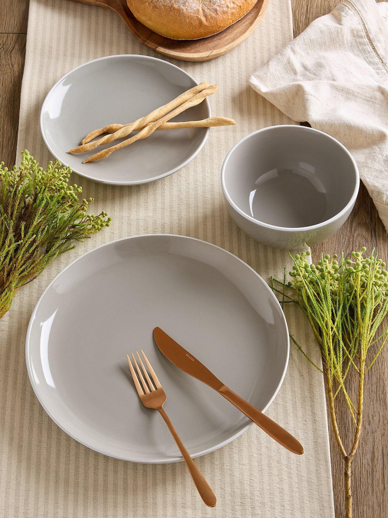 WATERSIDE Mayfair 12-Piece Dinner Service Set