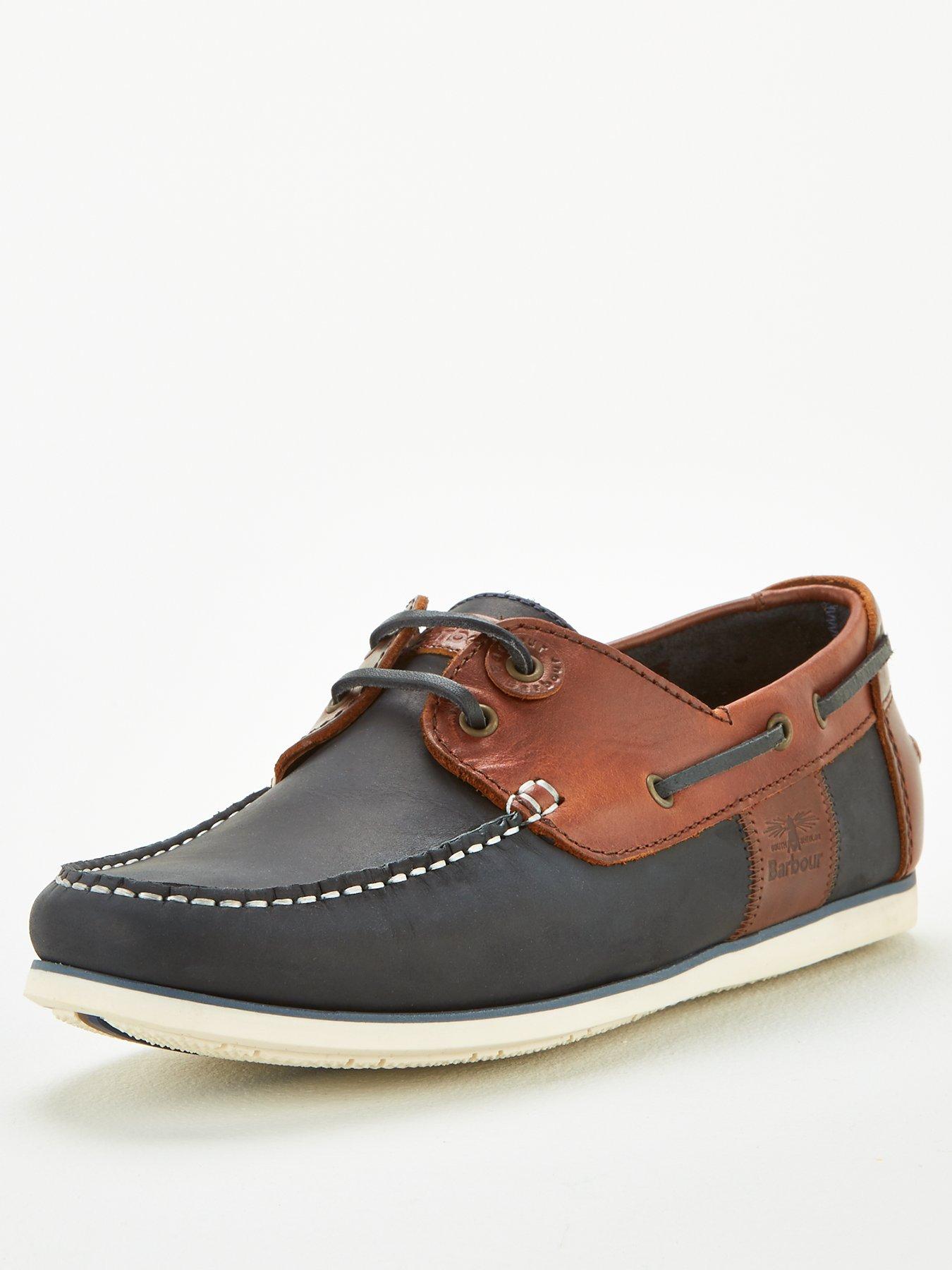 barbour capstan boat shoes tan