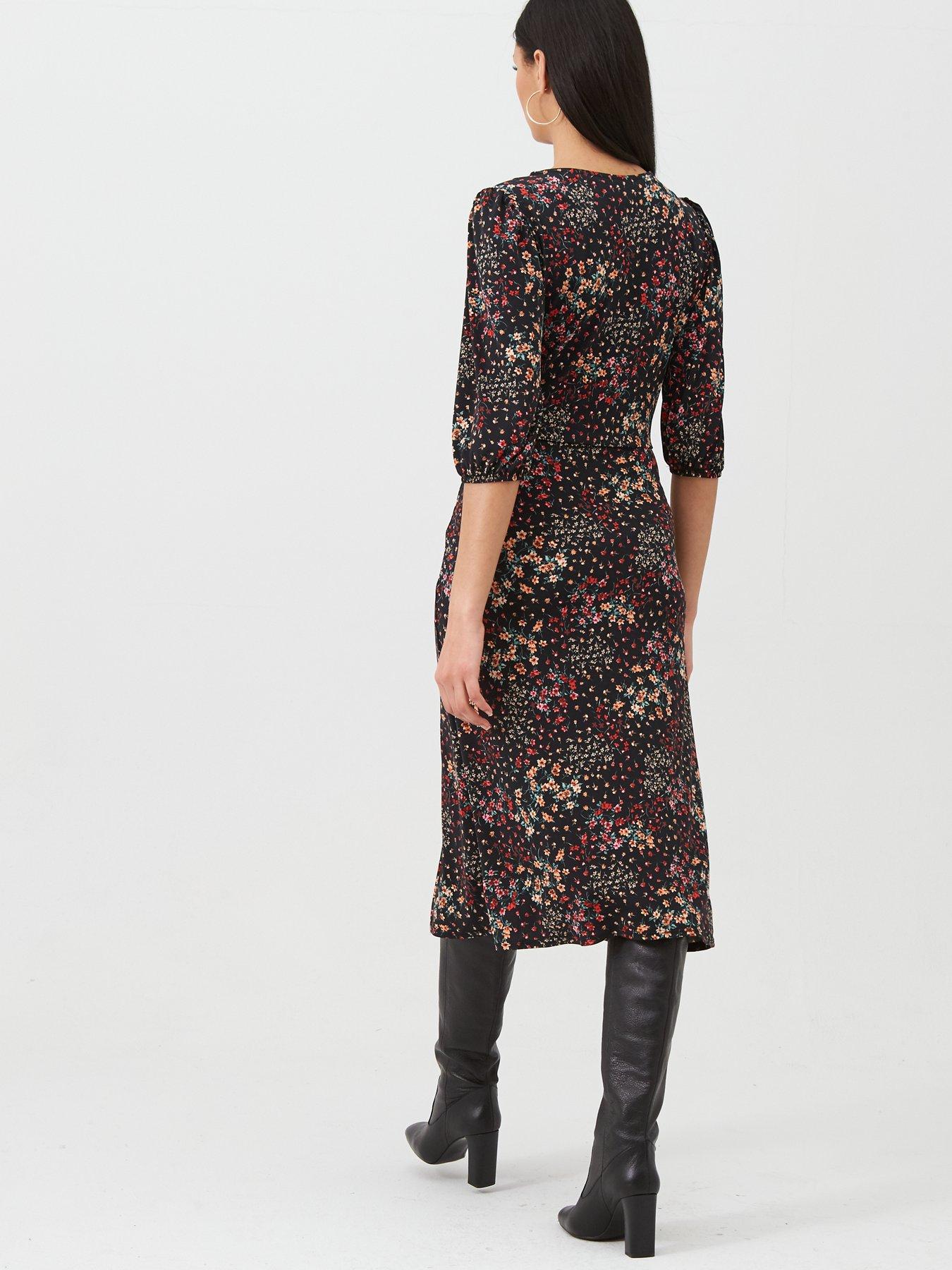 empire line midi dress uk