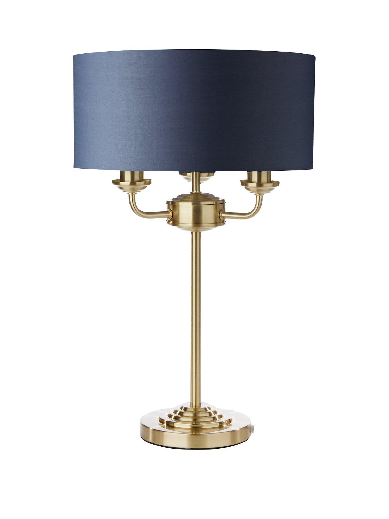 3 light table lamp