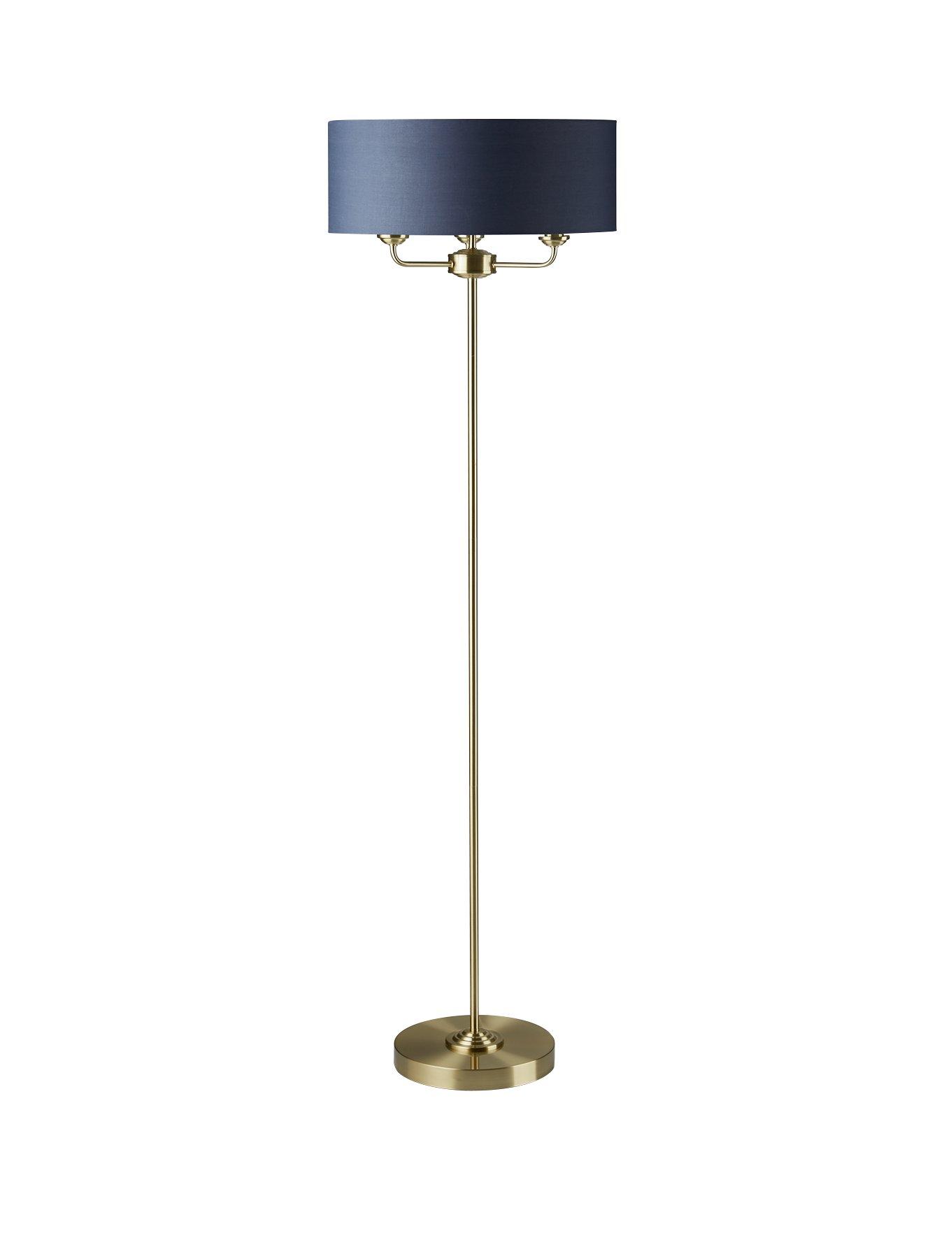 three light standing lamp