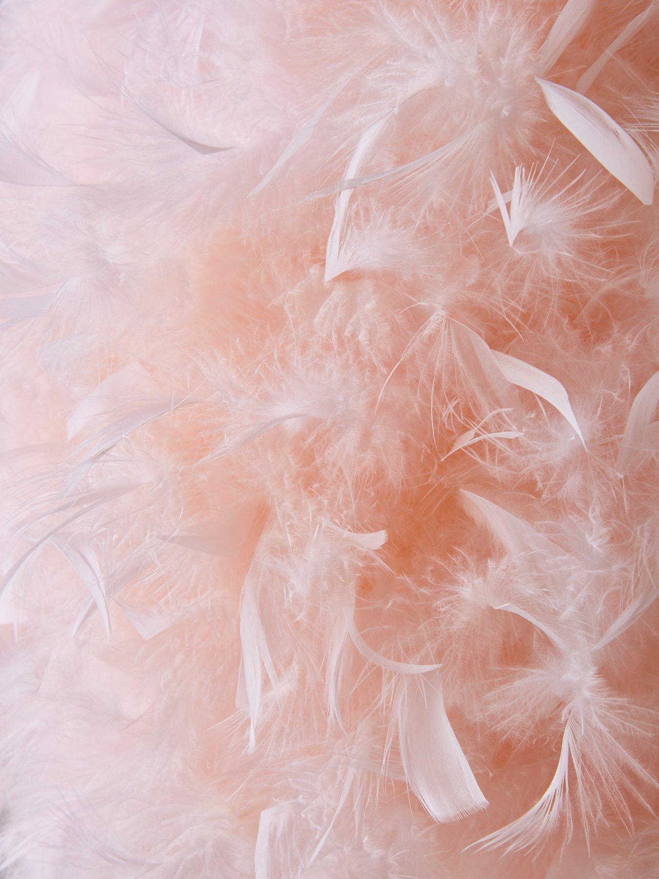 Blush pink deals feather light shade