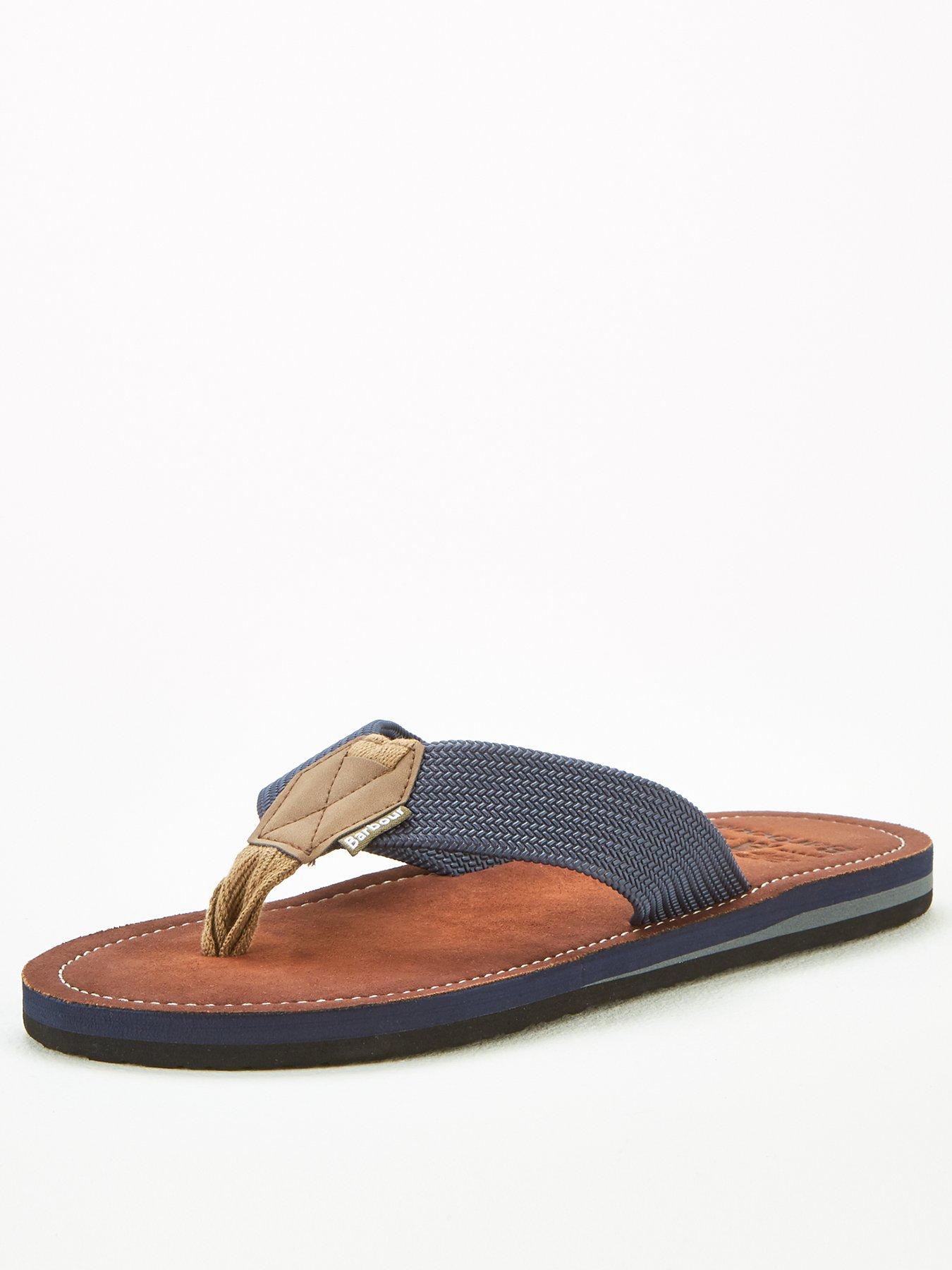 barbour toeman flip flops