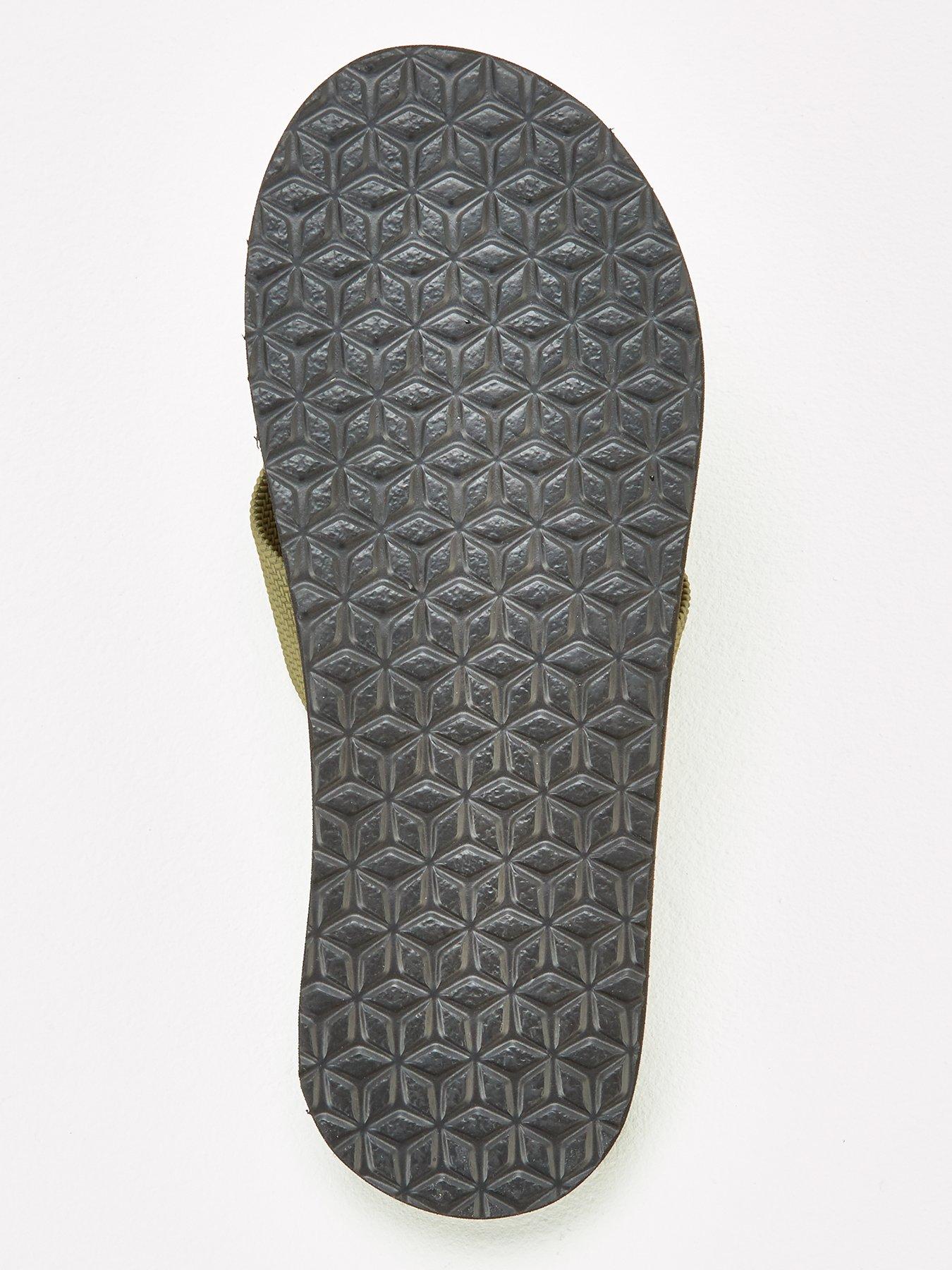 Image 5 of 6 of Barbour Toeman Beach Flip Flops - Green