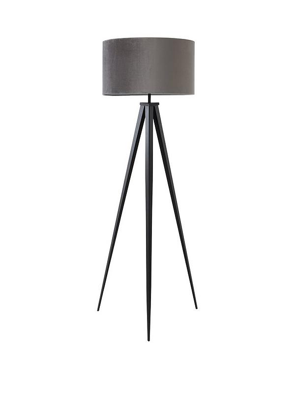 Reeve Tripod Floor Lamp Very Co Uk, Grey Tripod Floor Lamp