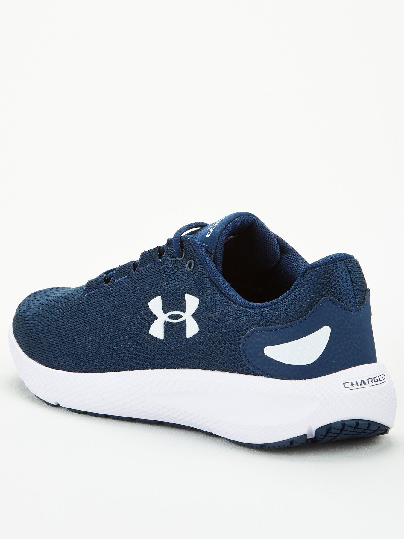 UNDER ARMOUR Running Charged Pursuit 2 Trainers - Navy | very.co.uk