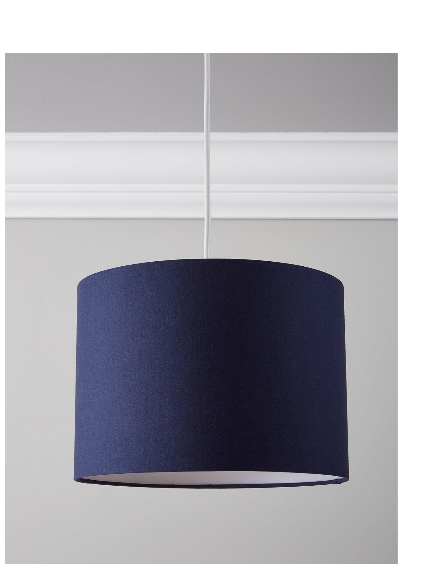 Image 2 of 4 of Very Home Langley&nbsp;25 cm&nbsp;Easy Fit Shade - Navy