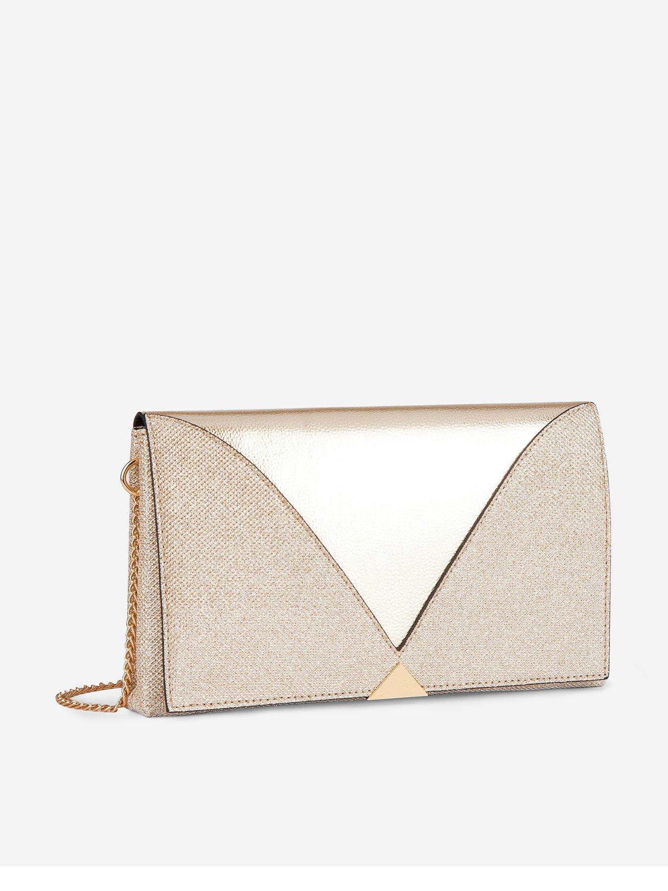 gold clutch bag dorothy perkins