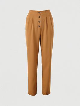 v-by-very-button-front-slim-trousers-camel