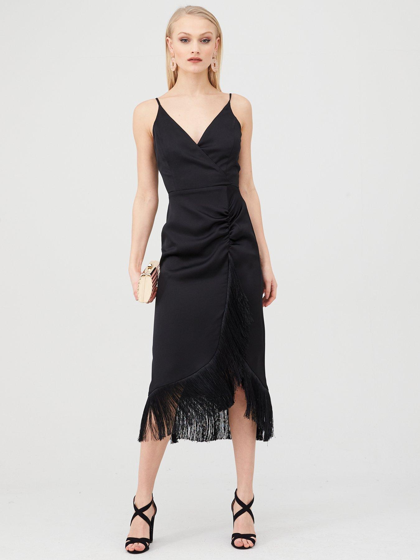 river island fringe dress