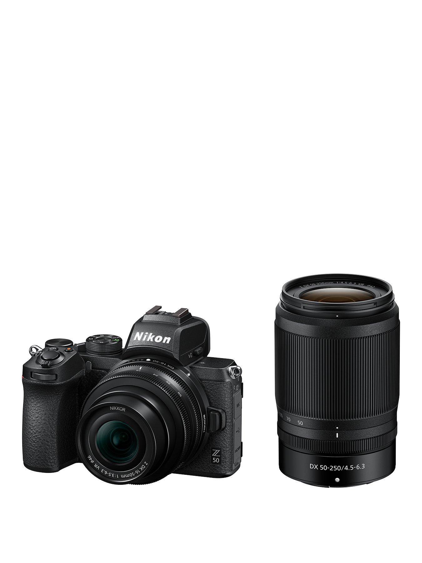 Nikon Z50 Mirrorless Digital Camera with Nikkor Z DX 50