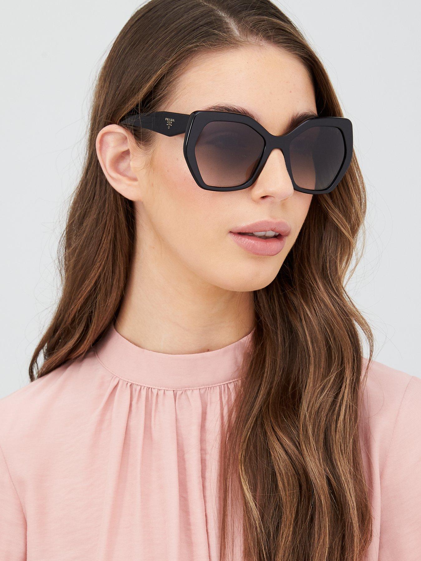 Prada store oversized sunglasses