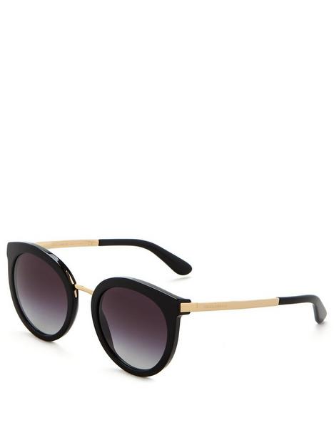 dolce-gabbana-round-sunglasses-black