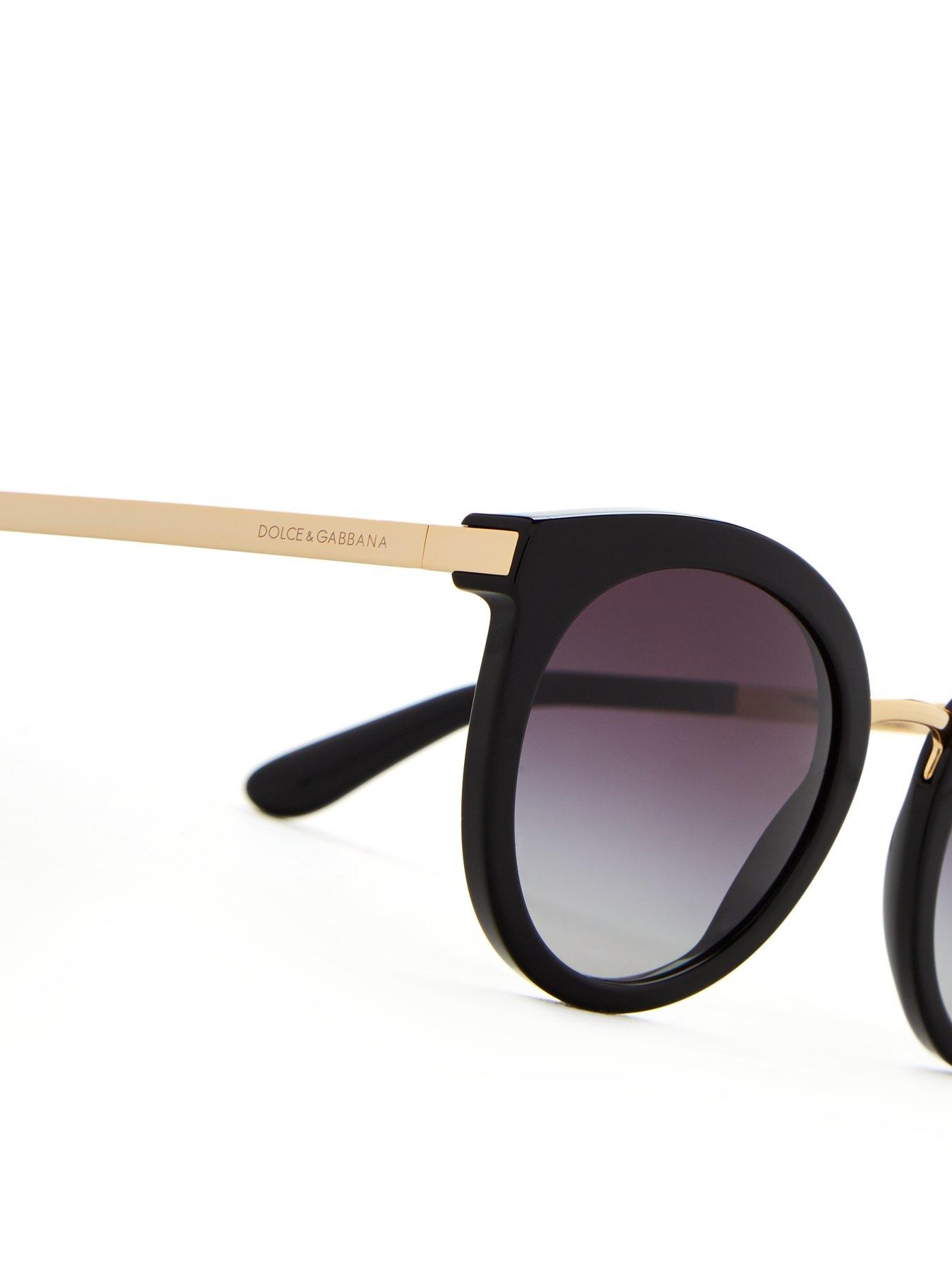 Round dolce outlet and gabbana sunglasses