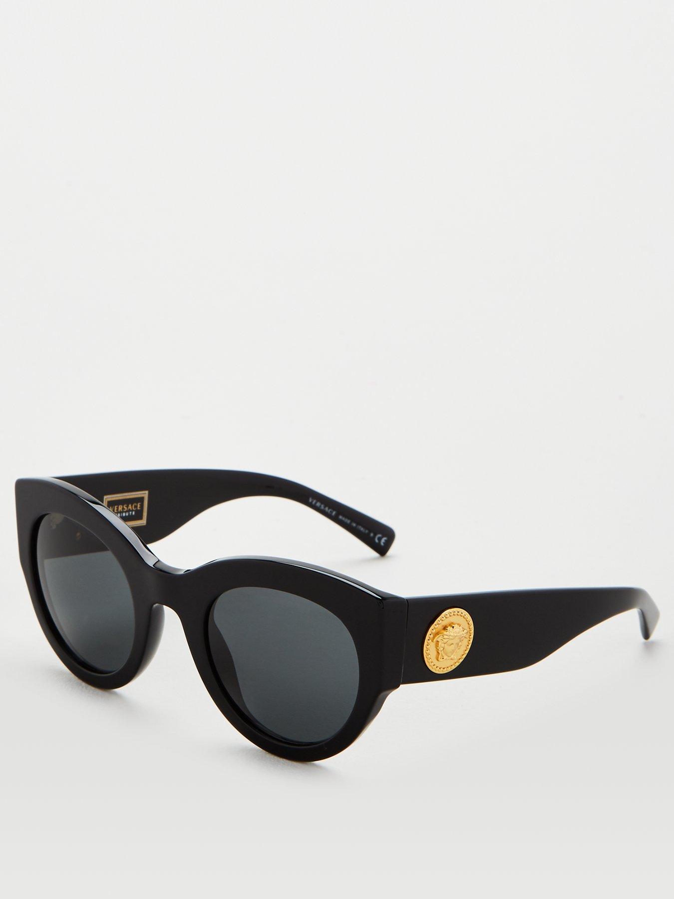 Round versace outlet sunglasses