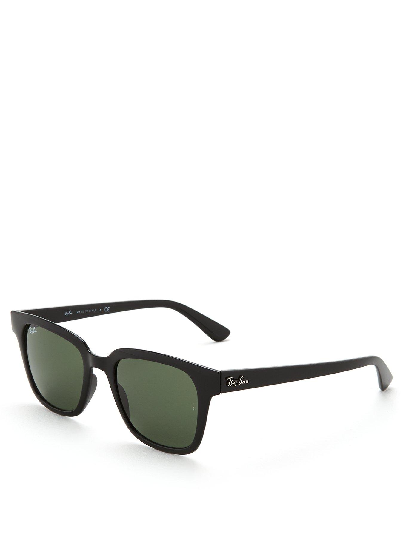 Ray-Ban Square Sunglasses - Black 