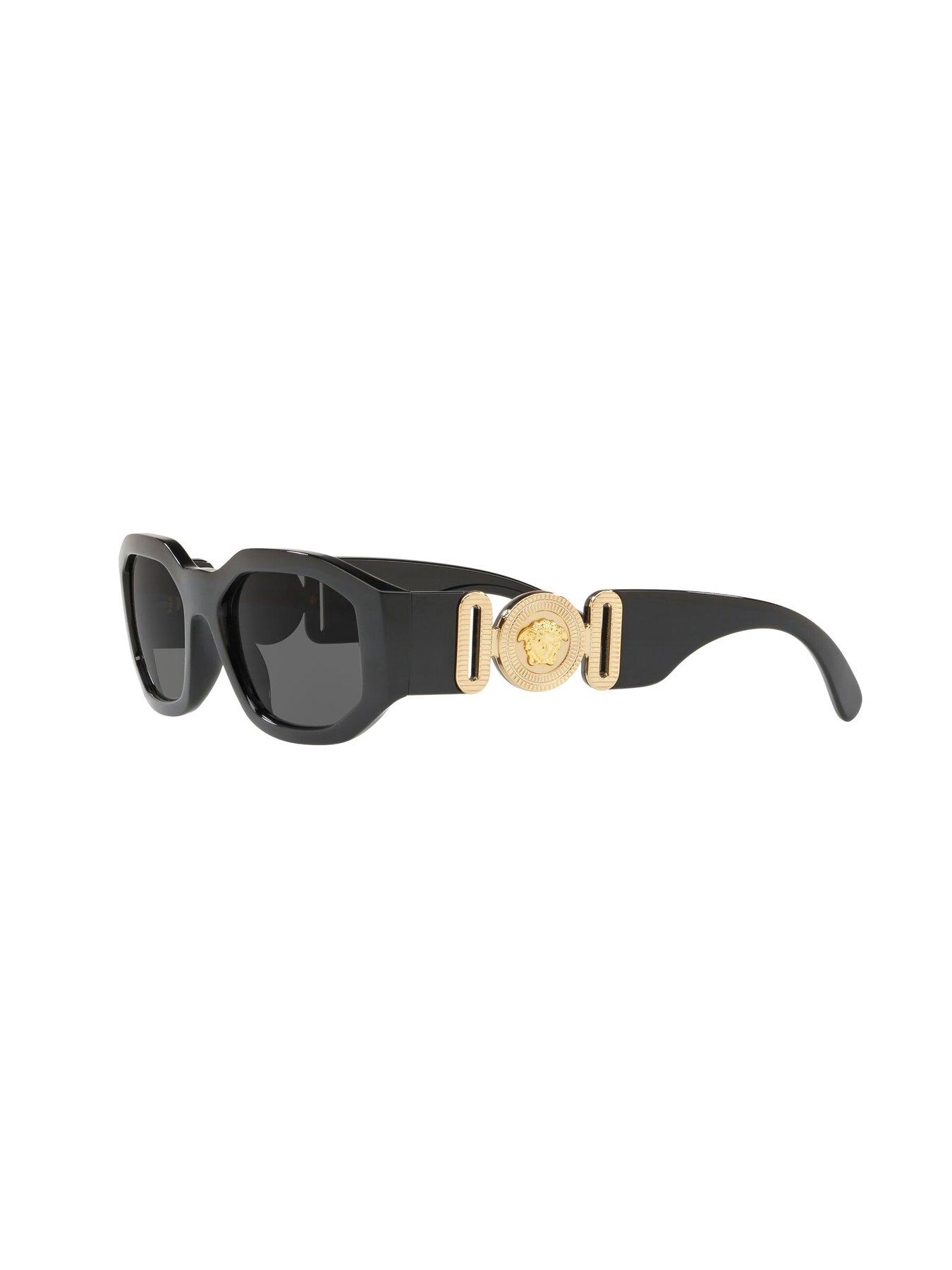 Image 2 of 4 of VERSACE Micro Sunglasses -&nbsp;Black