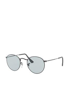ray-ban-round-metal-sunglasses--nbspgunmetal