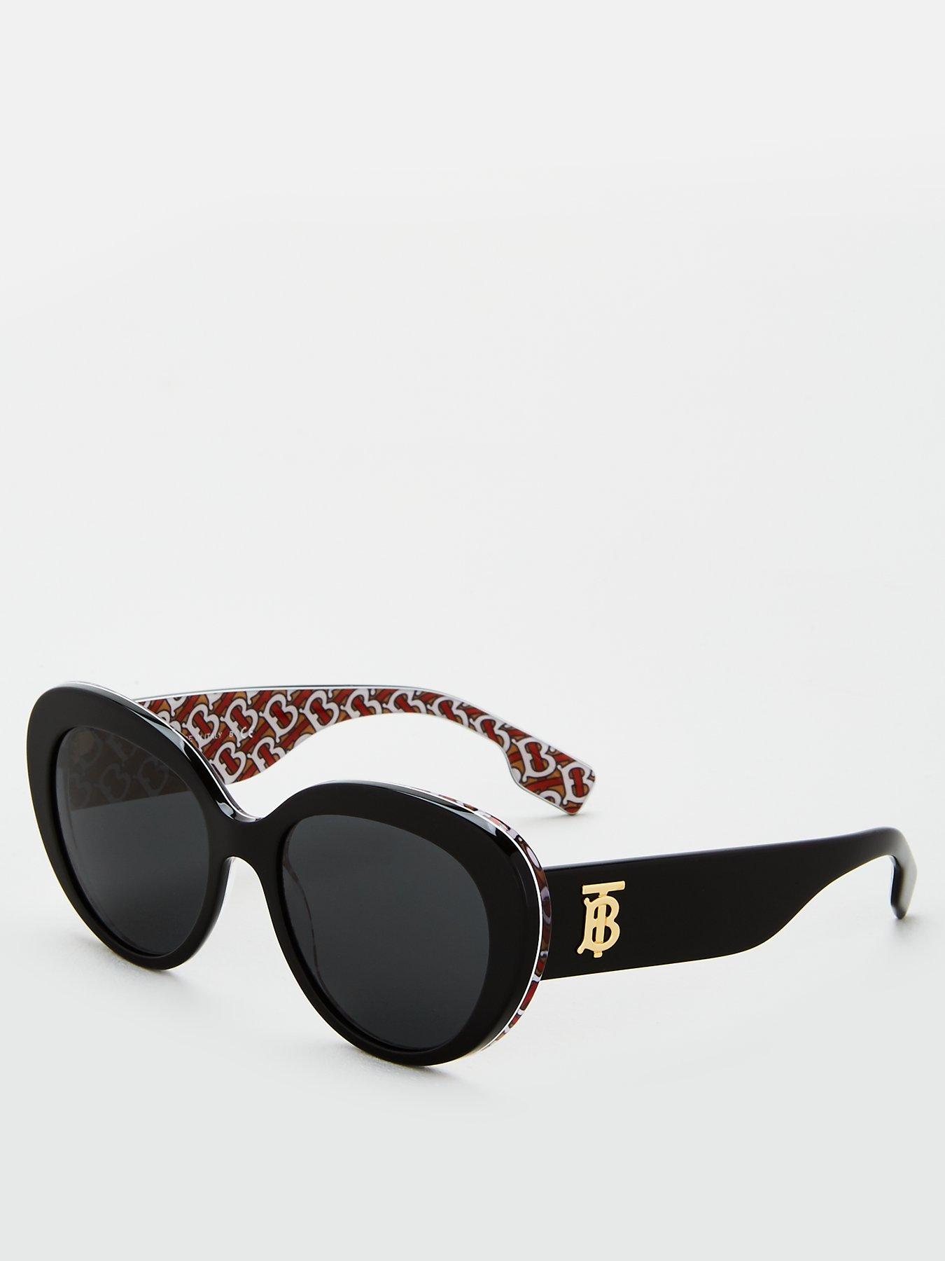 burberry cat eye sunglasses black