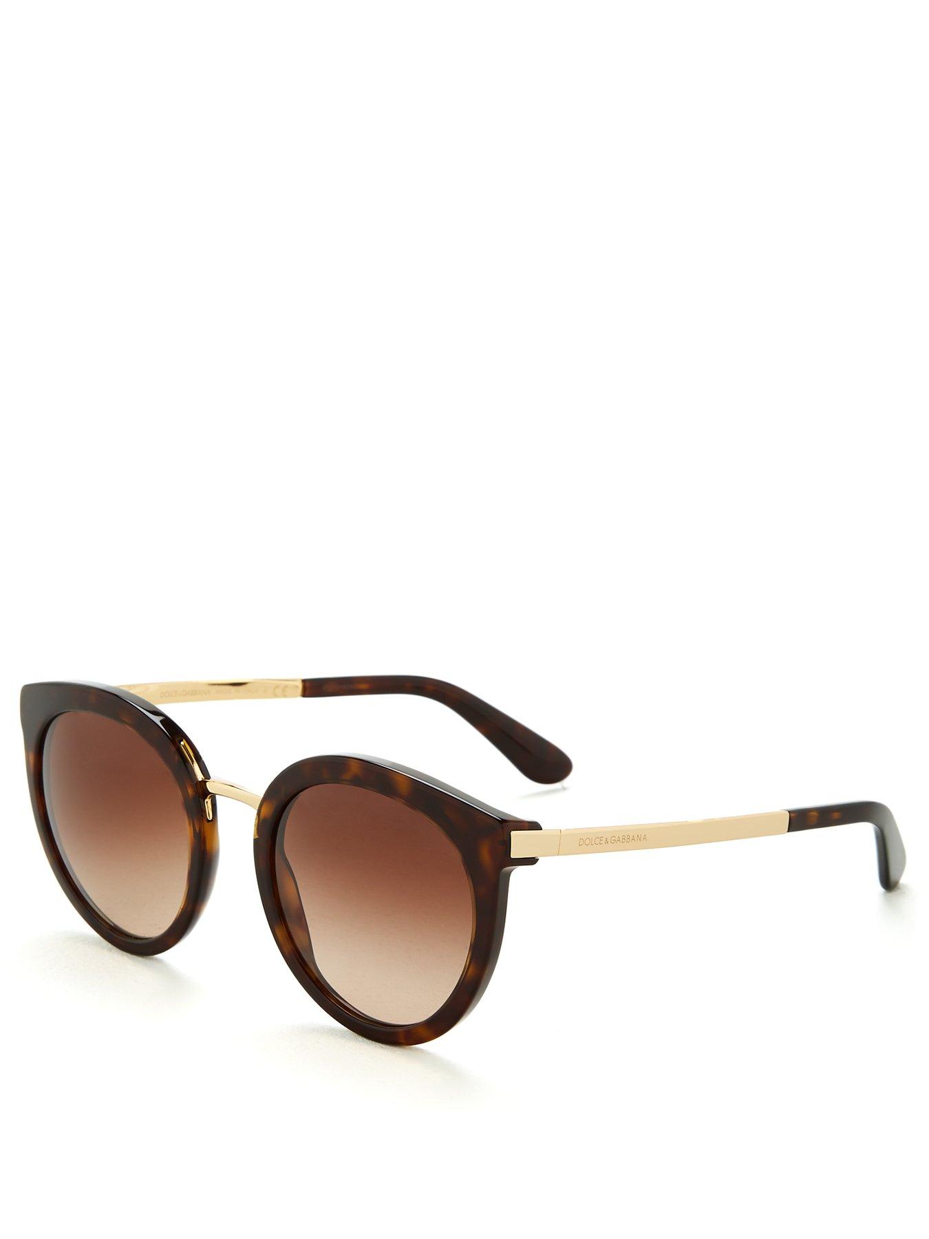 Dolce & gabbana 48mm round sunglasses on sale