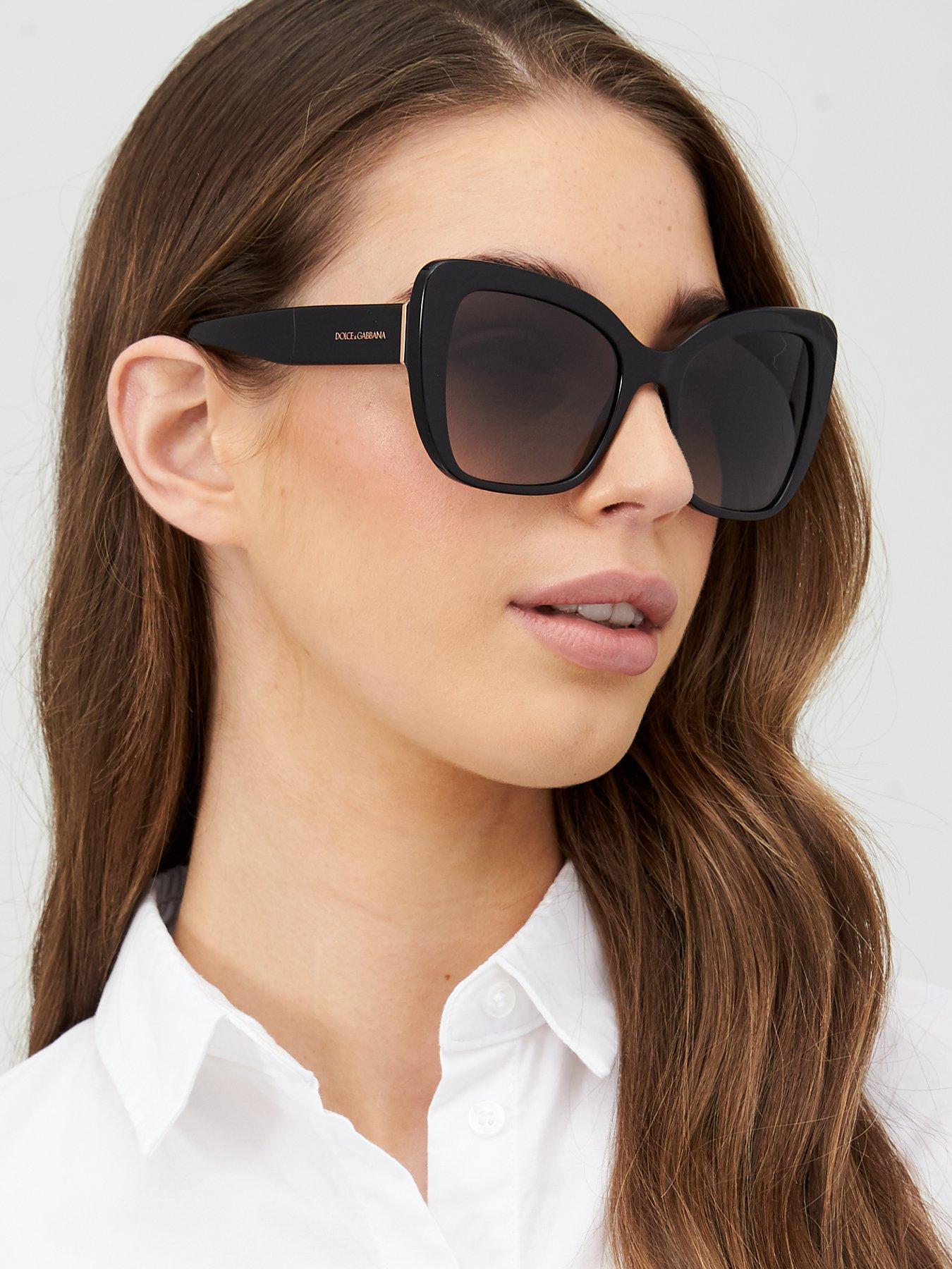 dolce and gabbana oversized sunglasses