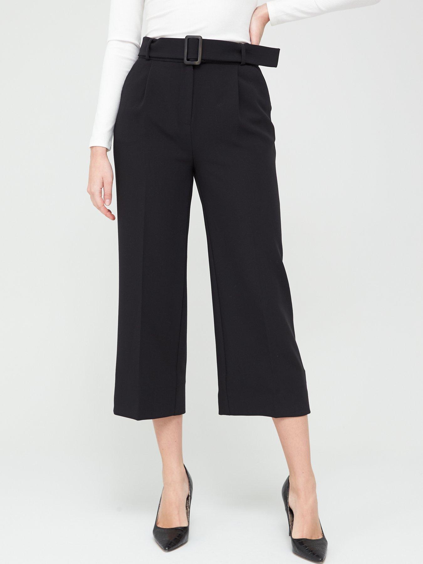 very cropped trousers