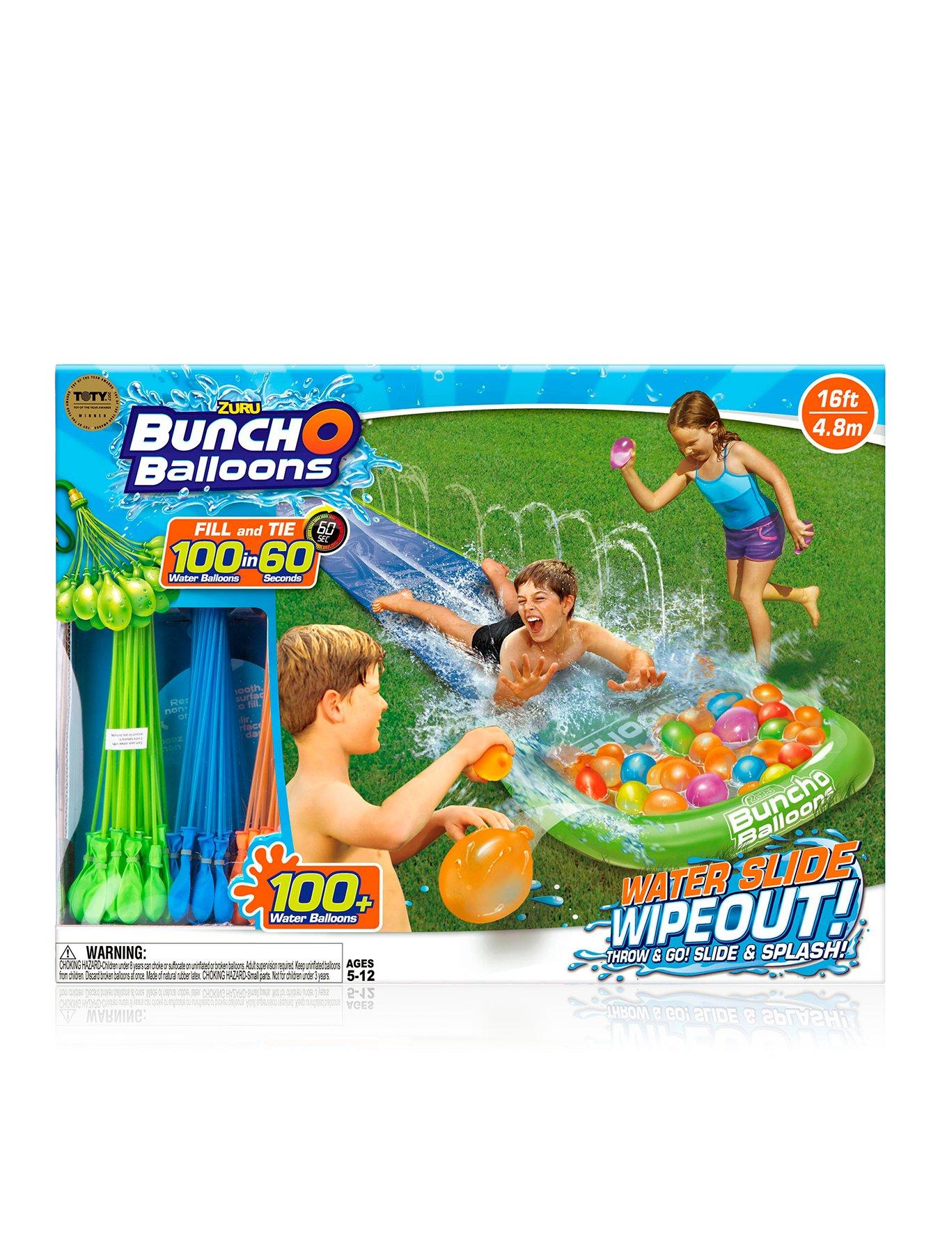 Bunch O Balloons Water Slide Wipeout review