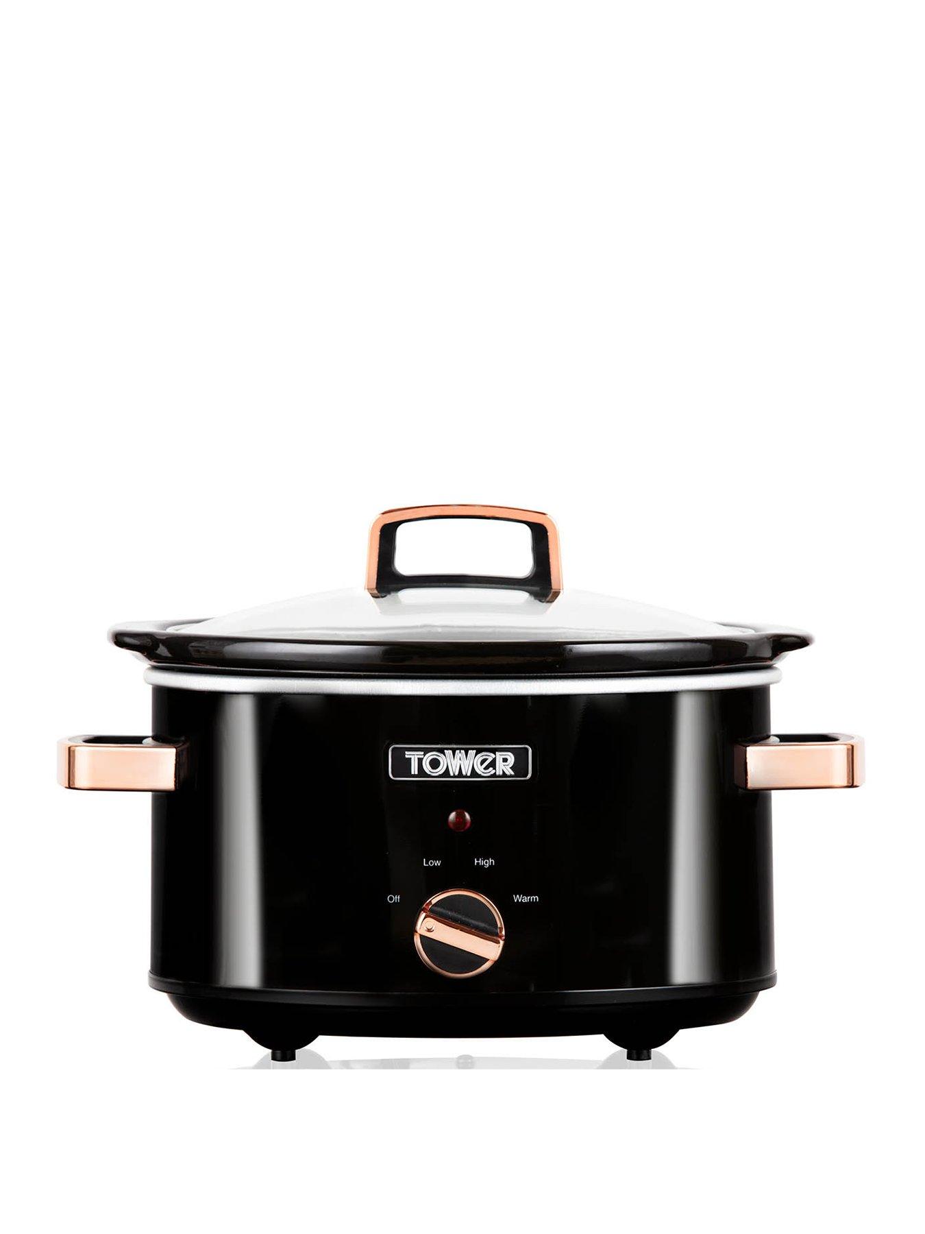 Tower T16018RG 3.5L Slow Cooker - Rose Gold