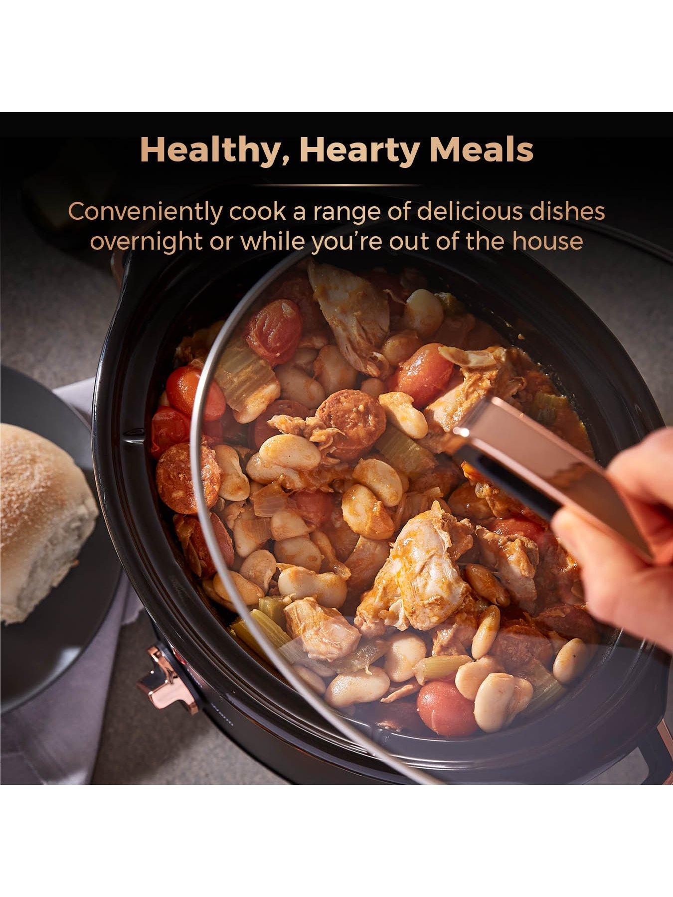 Image 4 of 6 of Tower T16018RG 3.5L Slow Cooker - Rose Gold