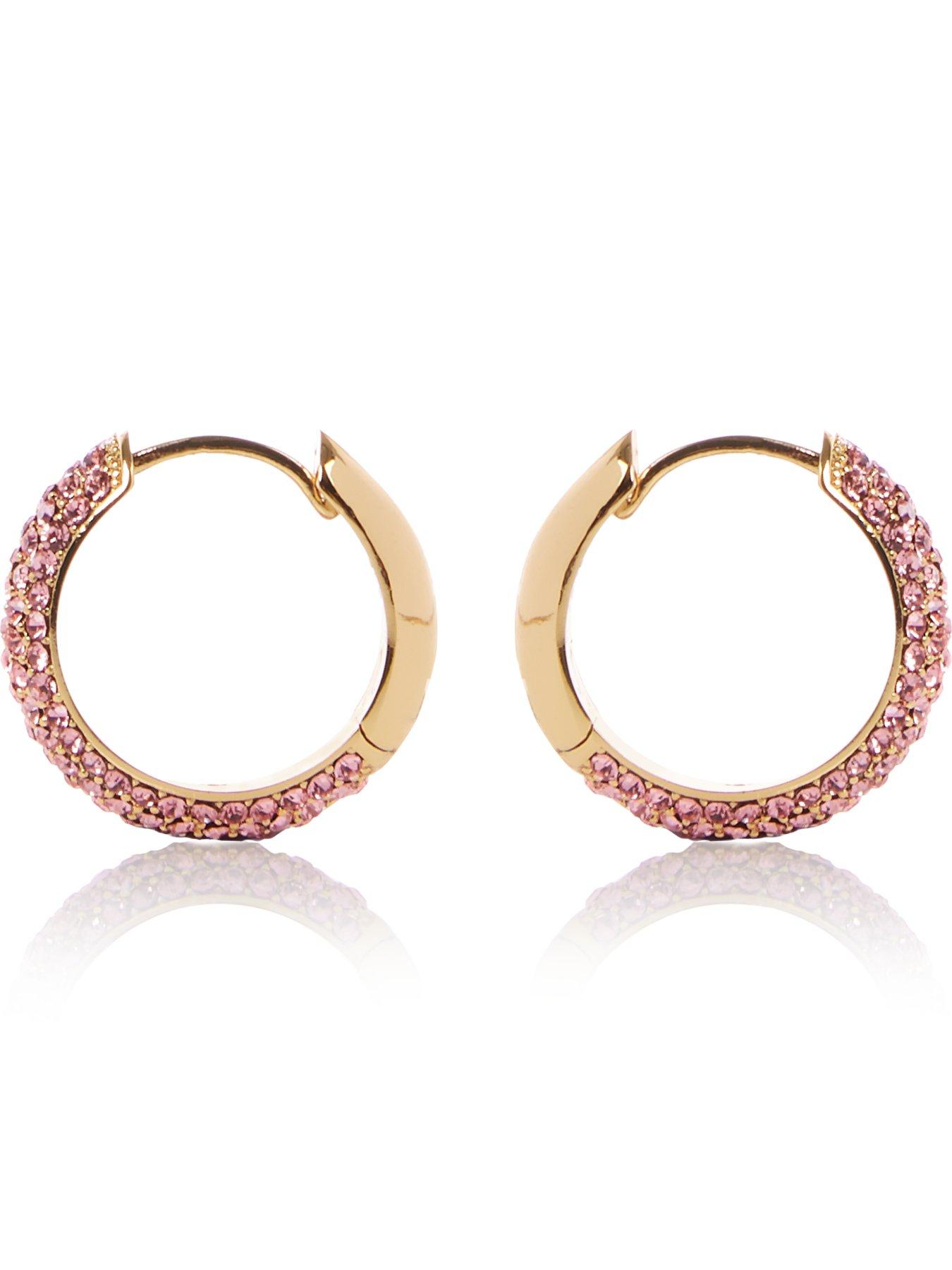 Kate Spade New York Candy Drop Pave Huggie Earrings review