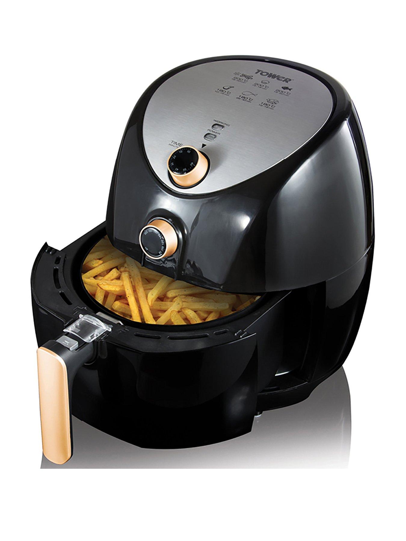 Tower T17021rg 4 3l Manual Air Fryer Rose Gold Very Co Uk [ 800 x 600 Pixel ]