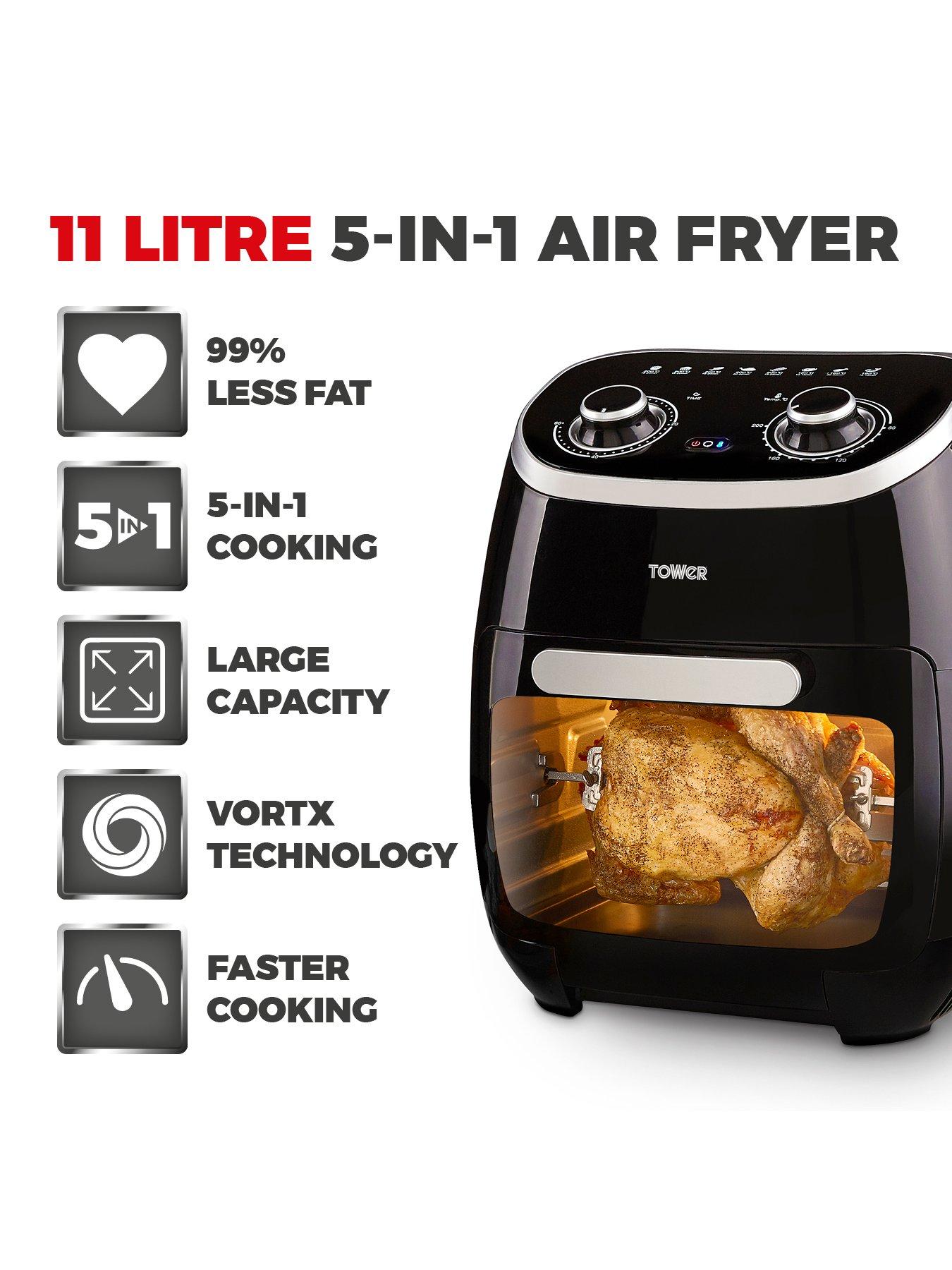 Tower 11l Manual Air Fryer Oven Very Co Uk