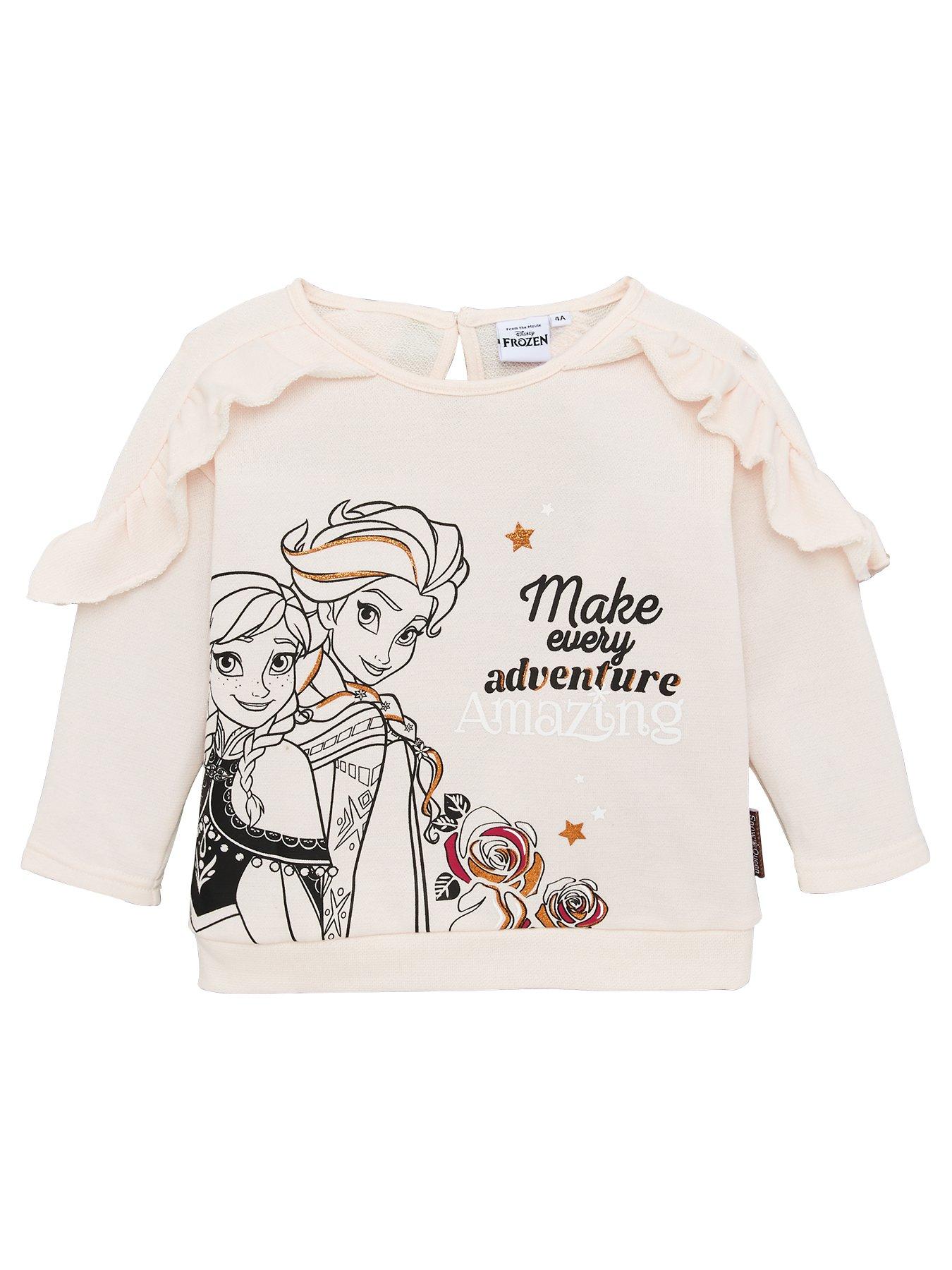 Disney Frozen Girls Making Every Adventure Amazing Frill Sweatshirt review