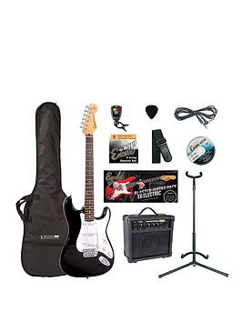 Encore Electric Guitar Outfit - Gloss Black