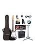  image of encore-electric-guitar-outfit-gloss-black