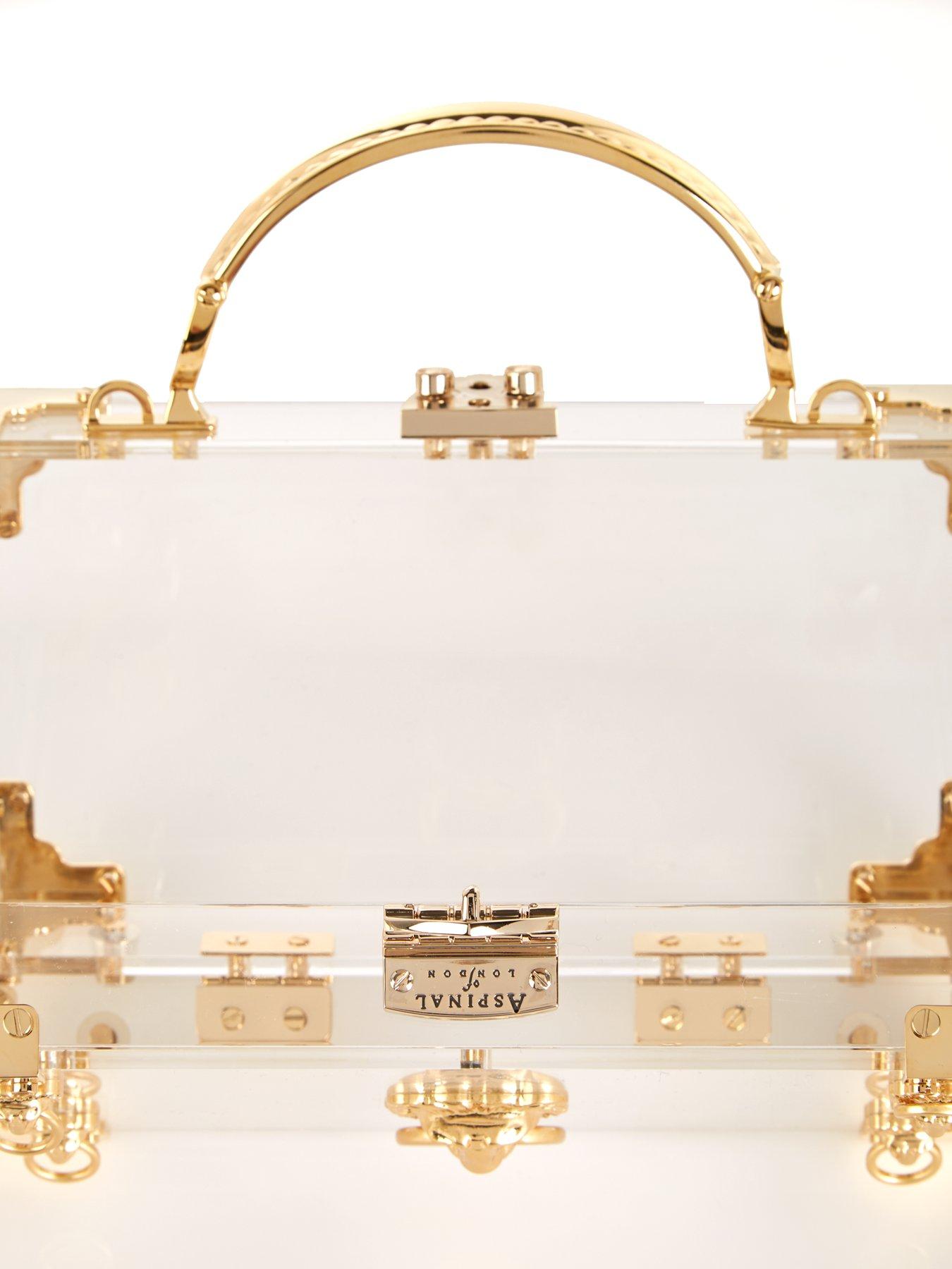 aspinal of london clear bag