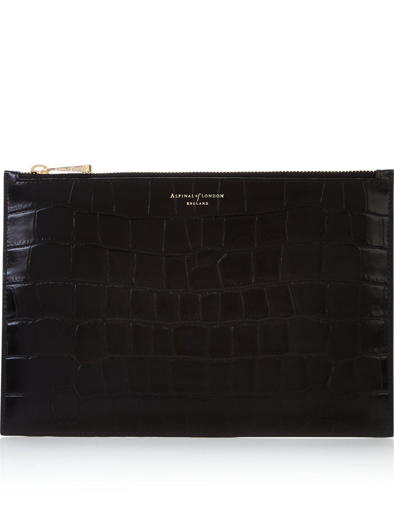 New Aspinal Of London Essential Pouch Pink Leather Wallet Purse Only £45,90!!!
