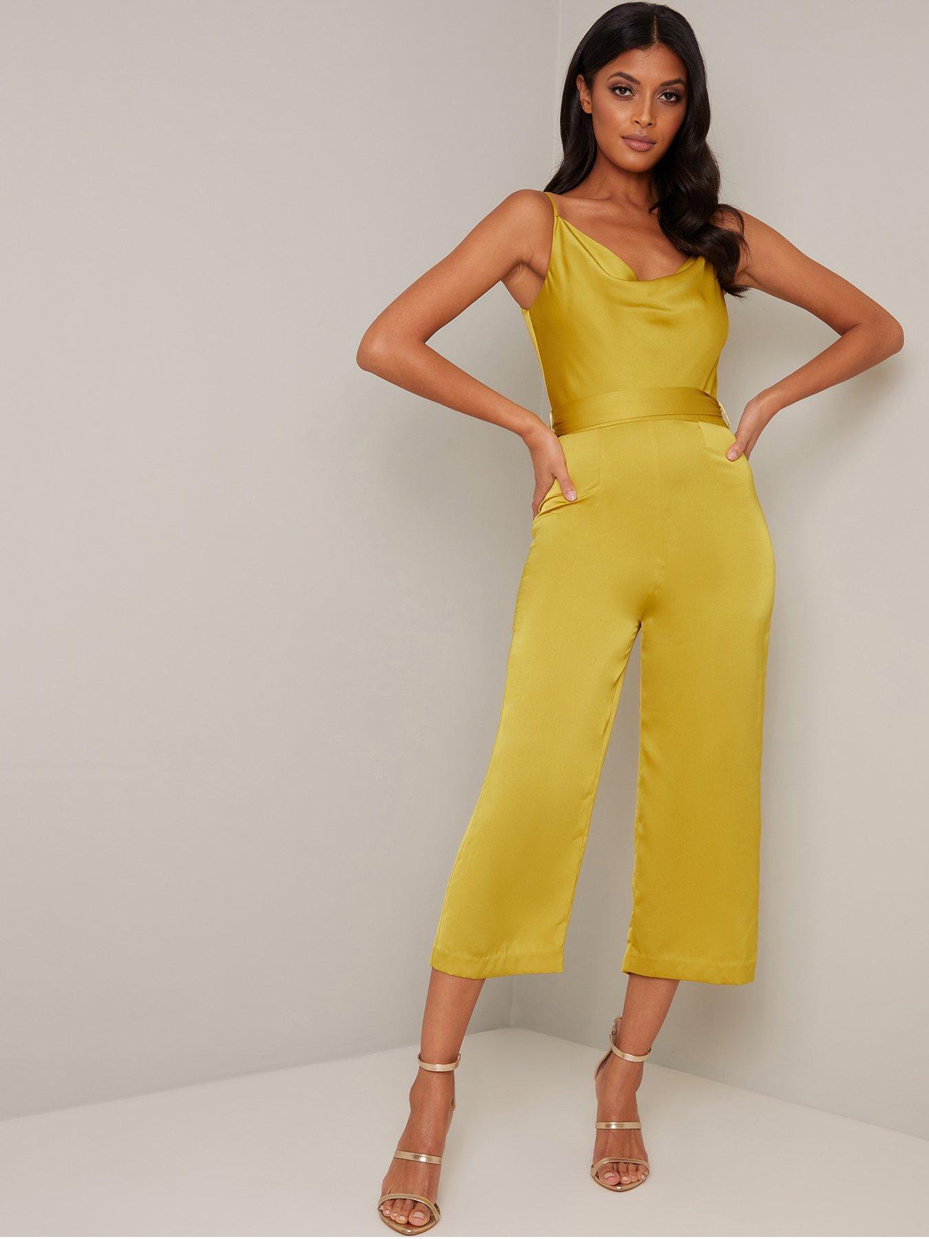 mustard jumpsuit uk